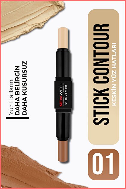 New Well STICK CONTOUR 3 LÜ SET - Fiyatı, Yorumları