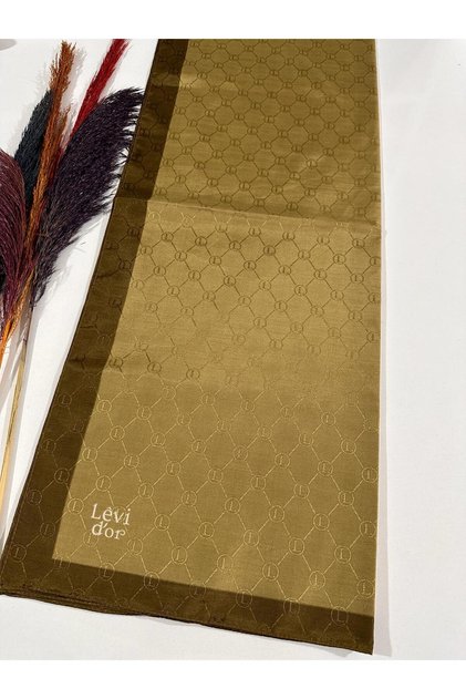 Premium Monogram Şal Jz0208