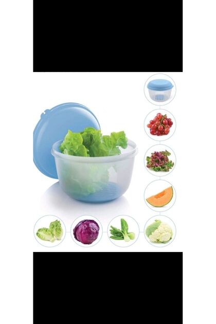 Salad Container with Grill