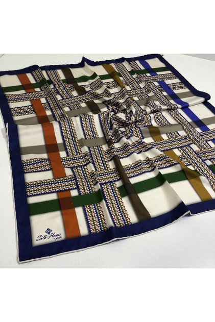 Silkhome Twill Polyester Patterned Scarf 30040-02