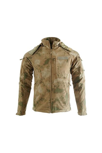 5 Cepli Tactical Double Softshell Su Geçirmez Unisex Mont Ceket