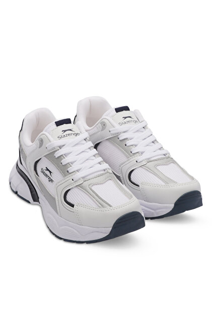 35センチ Slazenger ZEX Erkek Beyaz / Lacivert Koşu & Yürüyüş Spor
