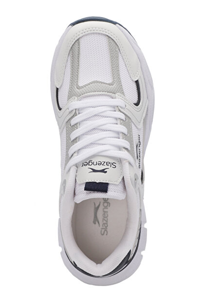 Slazenger ZEX Erkek Beyaz / Lacivert Koşu & Yürüyüş Spor