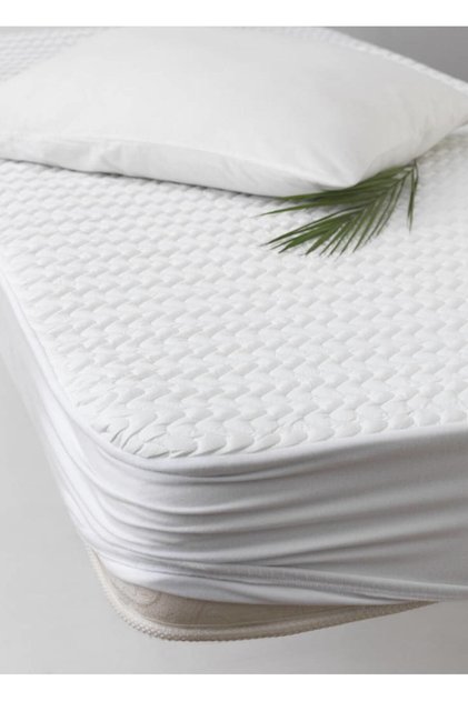 160X200Cm Fitted (Elastic) Quilted 100% Liquid Proof Mattress Pad