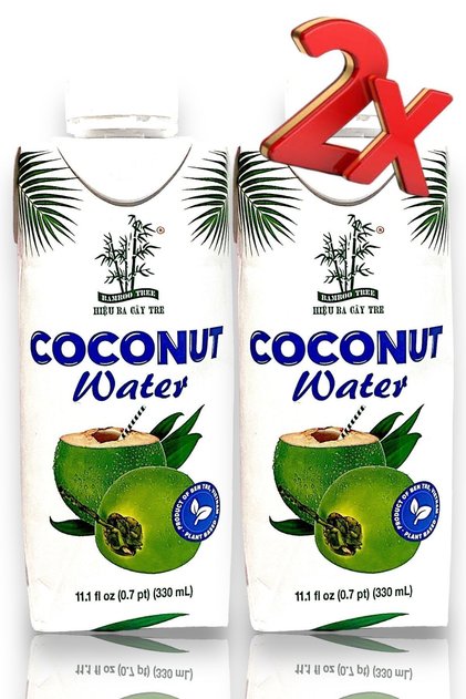 Coconut Water Hindistan Cevizi Suyu 330 Ml. 2'li