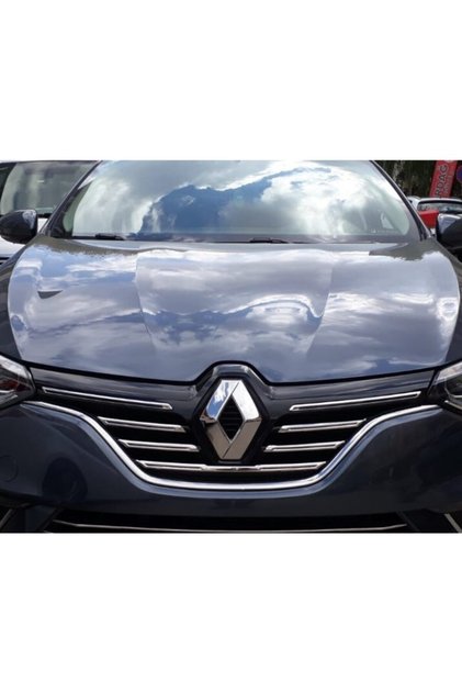 Renault Megane 4 Krom Ön Panjur 5 Parça Uyumlu