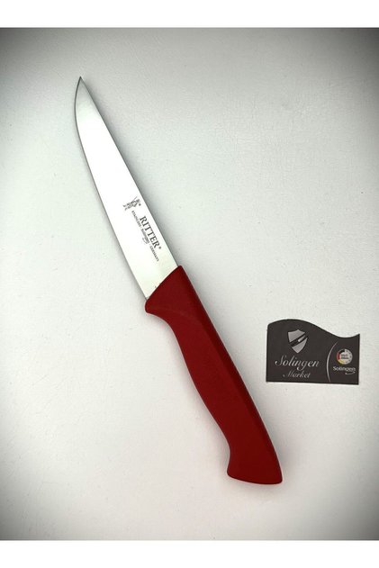 Rıtter Genel Kullanım Mutfak Bıçağı 15 cm Kırmızı