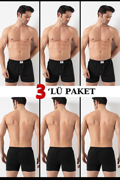 Pack of 3 Cotton Men's Towel Waist Combed Cotton Boxer 2303