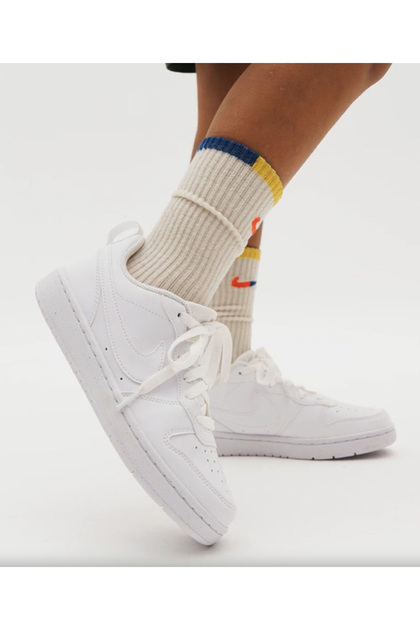 Court Borough Low Günlük Spor Ayakkabı Sneaker Beyaz