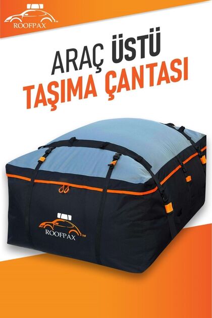 Unıversal Roofpax Araç Üstü Tavan Çantası Yeni Nesil Portbagaj