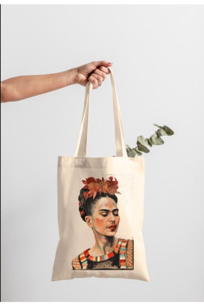 Printed Raw Cloth Bag