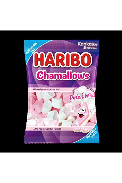 Haribo Chamallows Pink White 70 G - Fiyatı, Yorumları