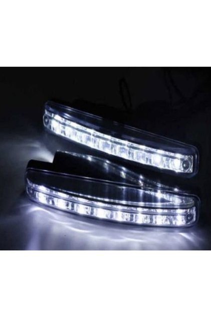 Gündüz Ledi Gündüz Farı Led Sis Farı 8 Led 2 Li Set 2 Adet Sağ/sol
