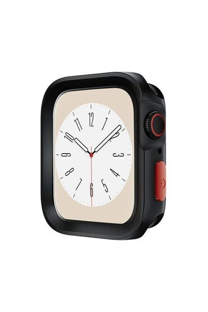 Apple Watch Uyumlu 5 6 7 8 9 44/45mm Kılıf Kasa Ve Ekran Koruyucu 360 Tam Koruma Kapak