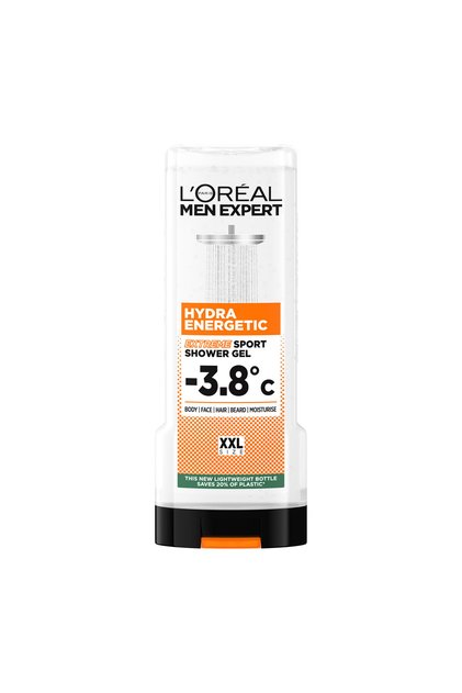 Hydra Energetic Extreme Sport Shower Gel Shower Gel for Instant Freshness400Ml