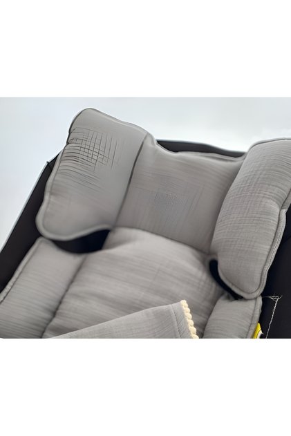 4 Layers of Muslin Stroller Cushion 1 Piece