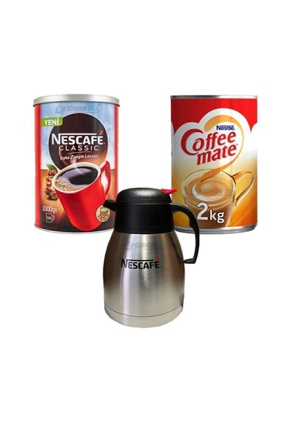 Classic 1 Kg. + Coffee Mate 2 Kg + Büyük Termos