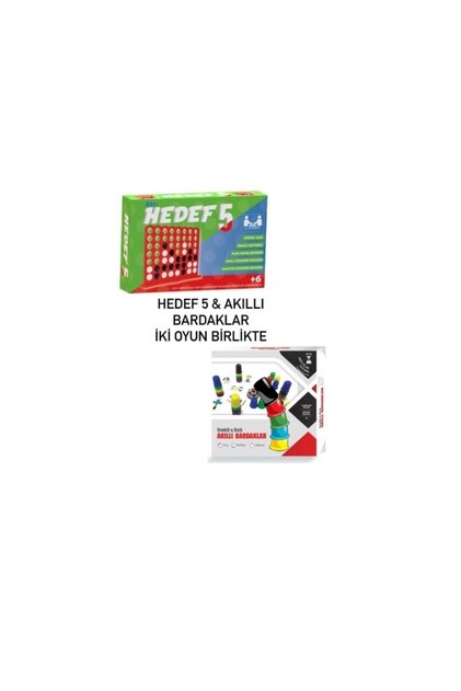 Smart Colorful Fast Cups Target 5 Two Games Together