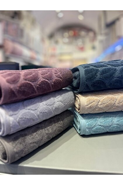 Nurpak Hazal 50x90 Kısmi Kadife 6lı Havlu Seti - Fiyatı, Yorumları