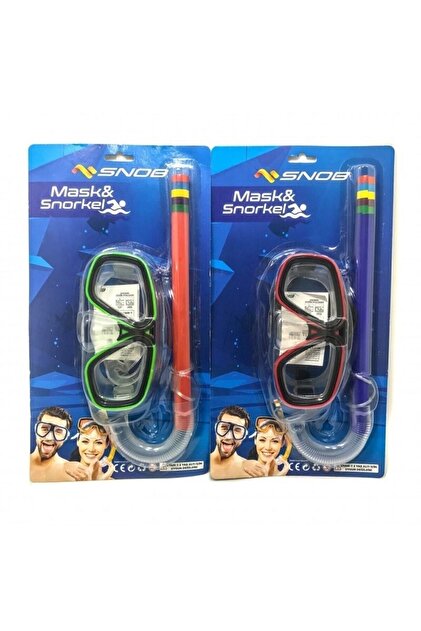 Snob Yüzücü Yetişkin Maske Şnorkel Set - Fiyatı, Yorumları