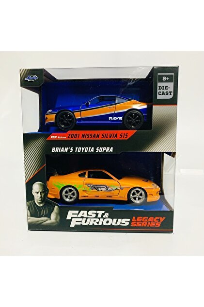 Jada Fast&Furious Legacy Series Toyota Supra&Nissan Silvia S15