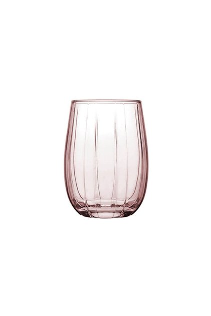420405p Pembe Linka 6 Adet Su Meşrubat Bardak 380 Cc