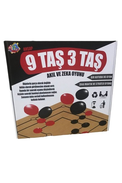 Ahşap 9 Taş 3 Taş