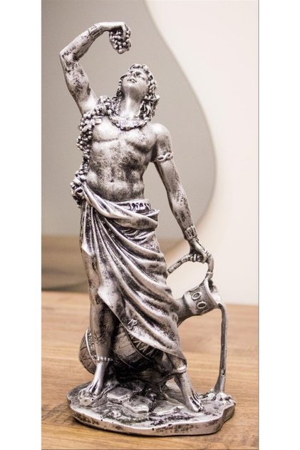 Dionysos Neşe Ve Şarap Tanrısı Tasarım Biblo Mitolojik Heykel Ev Dekor Hediyelik Eşya