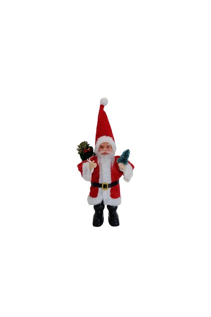 20cm Noel Baba Çuvallı Çam Ağaçlı