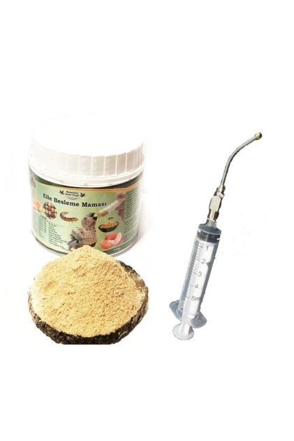 Food Kuş Elle Besleme Maması 100 gr + Elle Besleme Aparatı