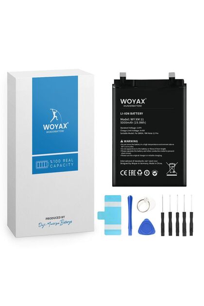 Woyax By Deji Xiaomi Redmi Note 11 Pro 4g Uyumlu Mucize Batarya