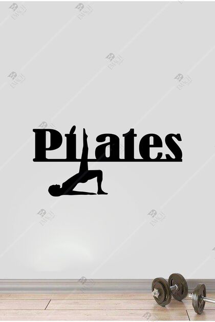 Pilates Duvar Dekor Hediyelik Eşya Ahşap Plates Tablo