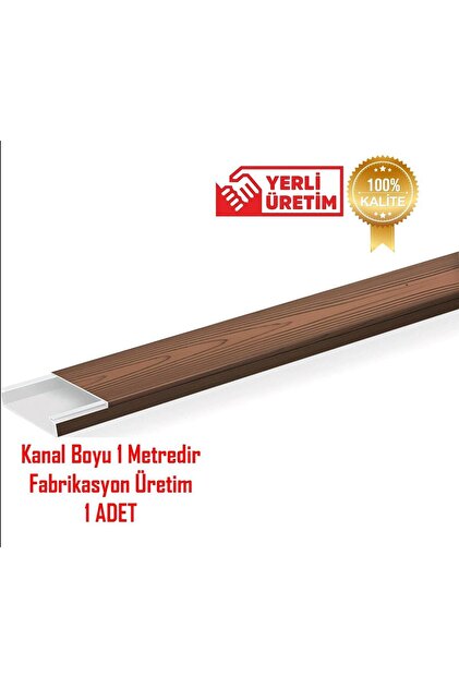 YTE Extra Kendinden Yapışkanlı Kahverengi Kablo Kanalı 25x16 1