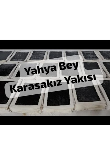 10 Adet Kara Sakız %100 Doğal Özel Üretim BEZ ÜZERİNE EL YAPIMIDIR