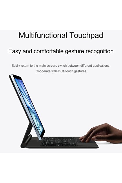 Fogy İpad Pro 11 Inç M4/M5 2025/2024 Uyumlu Magic Keyboard