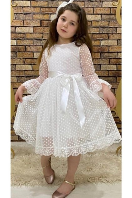 Girl's Tulle Evening Dress