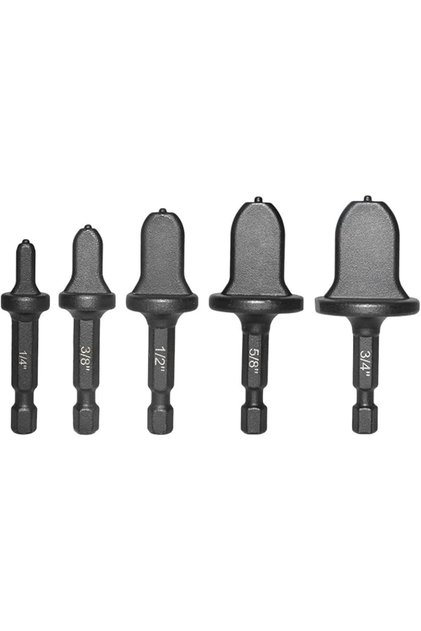Metin ısıtma soğutma Spin Tools Matkap Ucu Kolay klima boru Havşa açma Seti 1/4 - 3/4 Arası - Sıfır