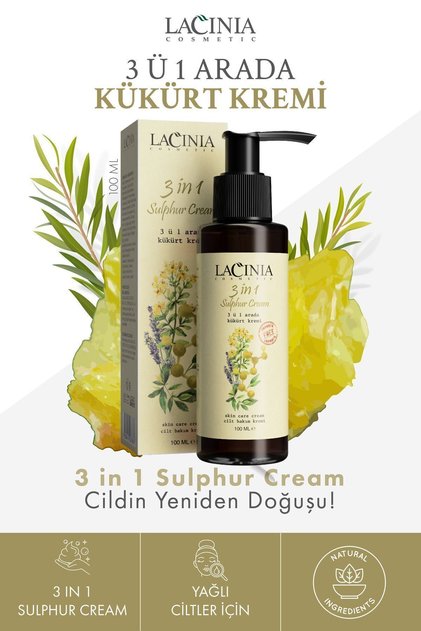 3 In 1 Kükürt Kremi 100ml