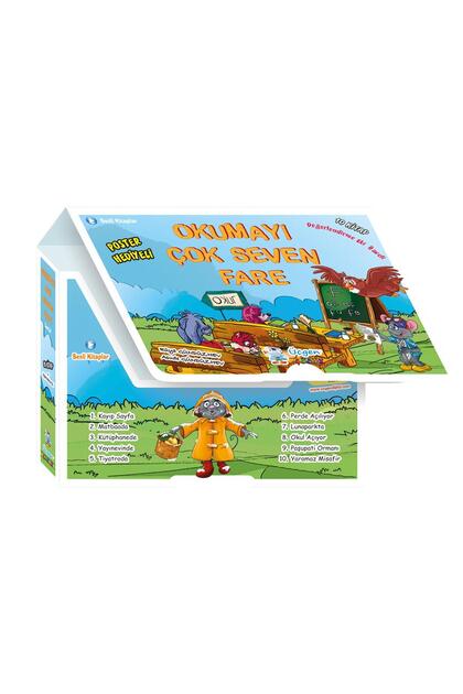Okumayı Çok Seven Fare – Kutulu 10 Kitap</DNTCTMS> / Rüya Gündüzhev / Üçgen Çocuk</DNTCTMS> / 9786257345446