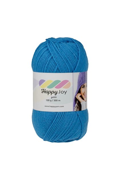Happy Joy 100gr 300m El Örgü İpi Turkuaz HJ071
