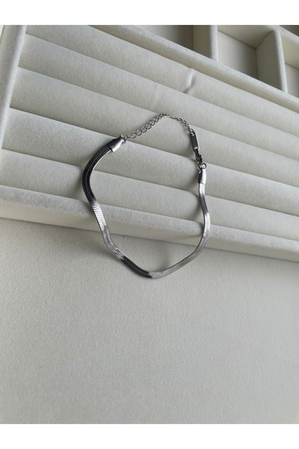 Unisex Steel Italian Chain Bracelet