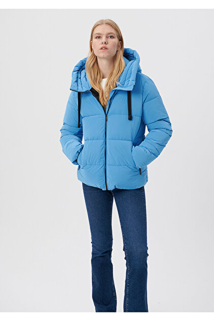 Mavi Kapüşonlu Şişme Mont 1110043-81776 - Fiyatı, Yorumları