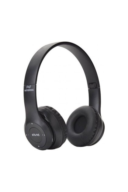 P47 Wireless Bluetooth 5.0 Kablosuz Extra Bass - Fm Radyo Kafa Üstü Kulaklık