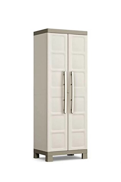 Keter Excellence High 4 Raflı Çok Amaçlı Plastik Dolap 182x65x45