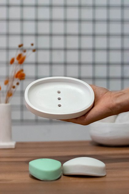 Bathroom Oval Solid Soap Dish