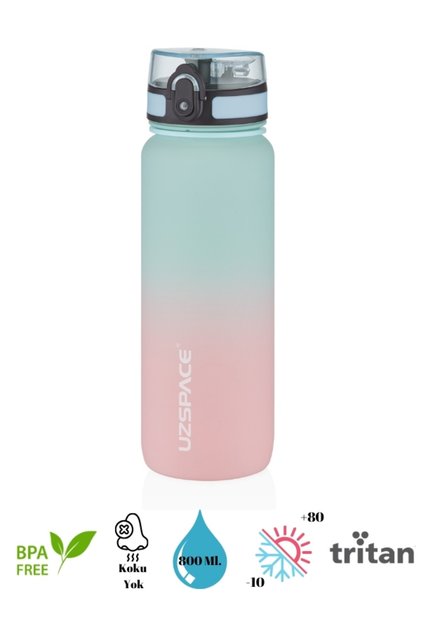 Two Color Tritan Water Bottle - 800 Ml.