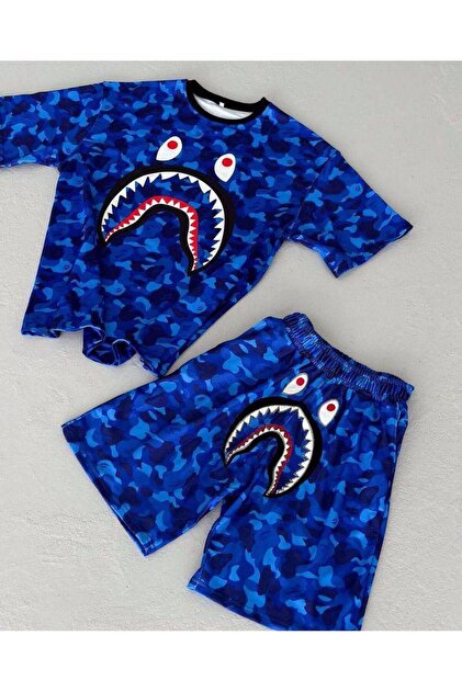 新品⭐️BAPEKIDSTシャツとパンツ2点セット80cm正規品 GUNZE（グンゼ） 高見え テーパードパンツ 中村江里子コラボ トップス
