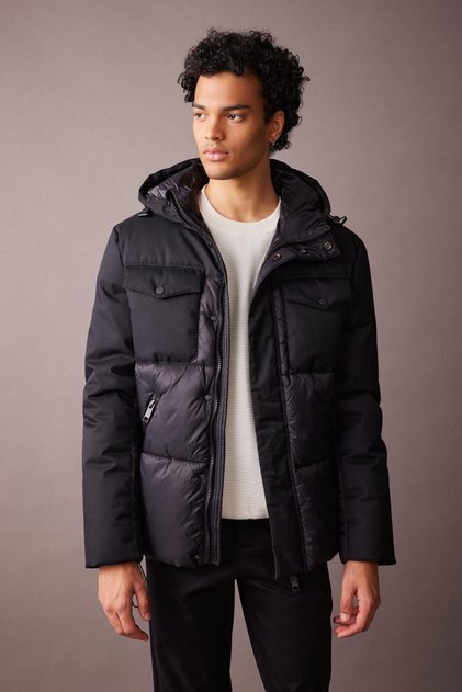 Winter Jackets - Black - Puffer