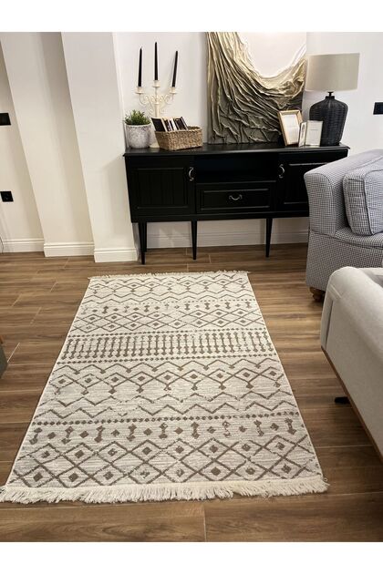 loom rug Pamuklu, Çift Taraflı, Makinada Yıkanabilir, Zararlı