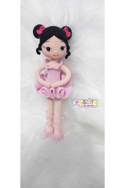 Balerin Luna Amigurumi Örgü Oyuncak